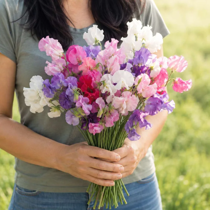 Sweetpea Mammoth Tall Mixed Seed